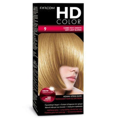 HD COLOR HOME DYE KIT | 9 - Very Light Ash Blonde 60ml - New Hair Supplies Ireland 