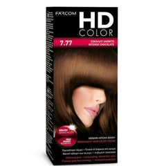 HD COLOR HOME DYE KIT | 7.77 - Intense Chocolate 60ml - New Hair Supplies Ireland 