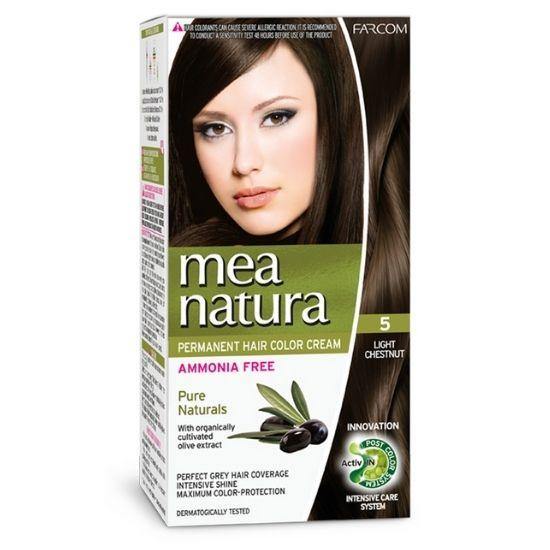 MEA NATURA HOME HAIR DYE KIT | 5 - Light Chestnut 60ml - New Hair Supplies Ireland 