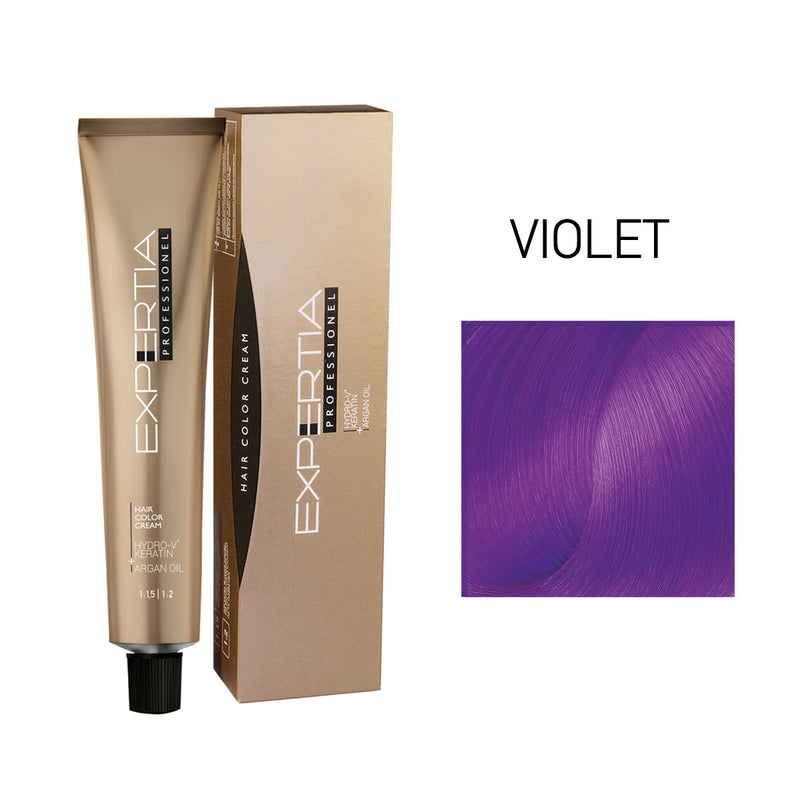EXPERTIA PROFESSIONAL Permanent Hair Color Cream  VIOLET  100 ml