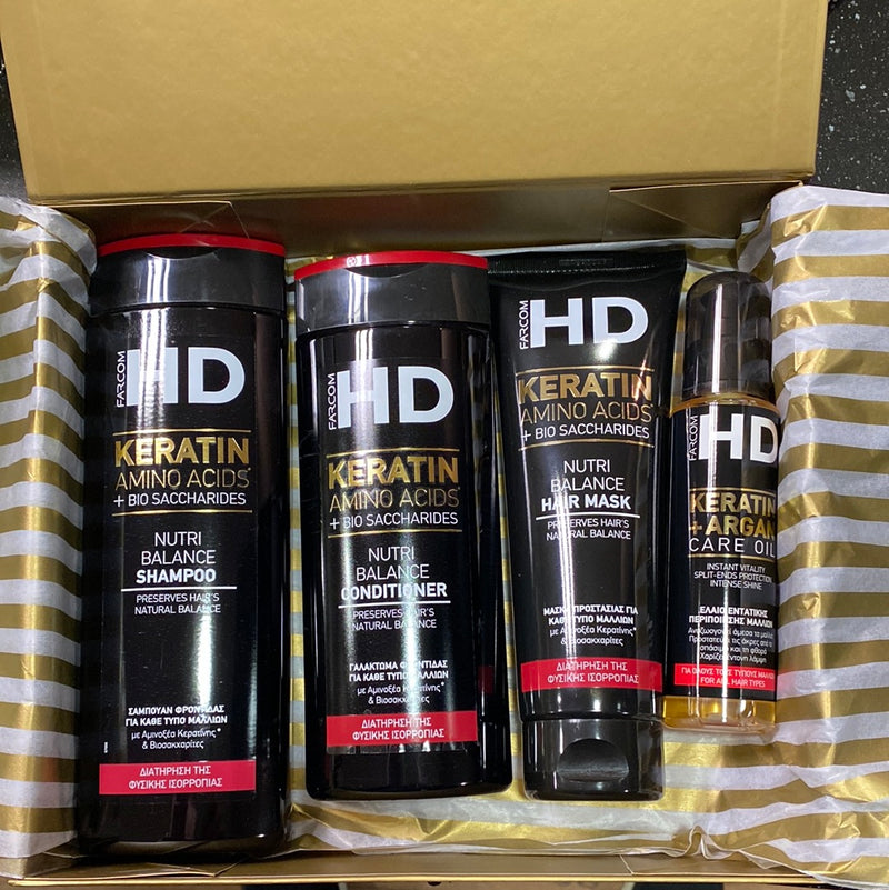 Gift box HD Nutri Balance sh,con,mask,oil